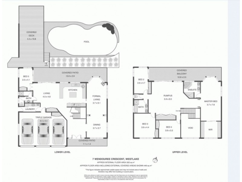 7 Wendouree Crescent, Westlake QLD 4074 Floorplan