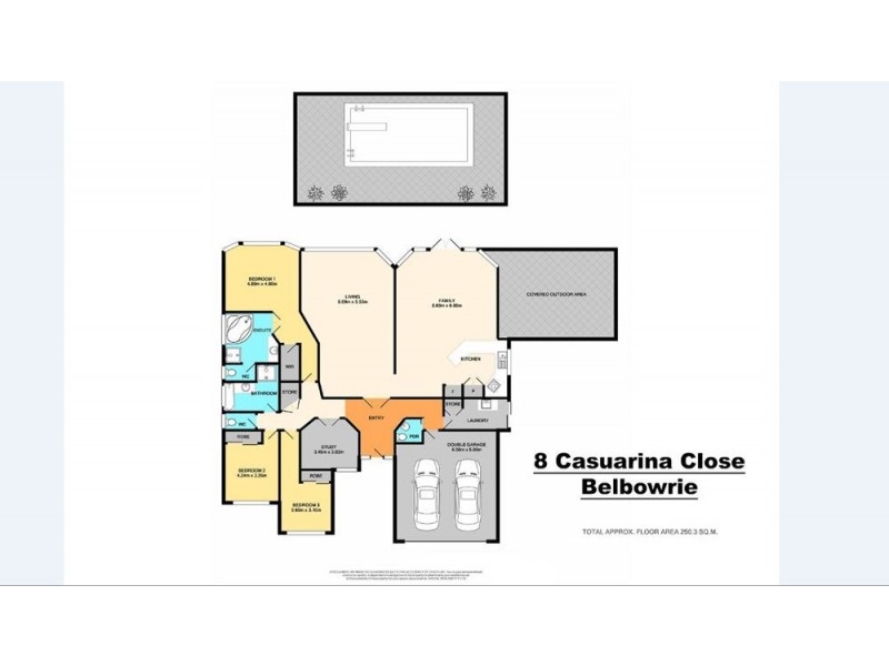 Bellbowrie QLD 4070 Floorplan