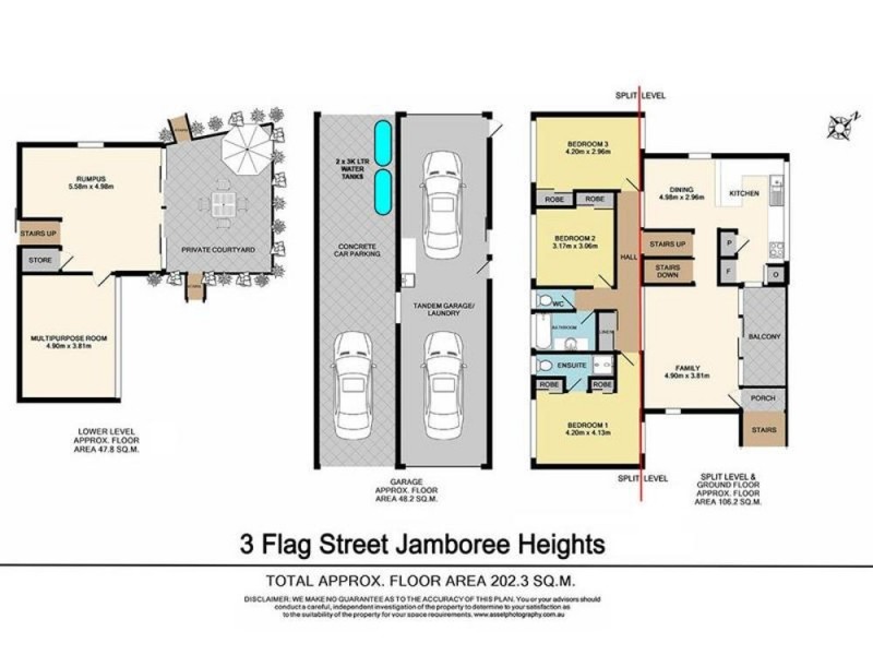 3 Flag Street, Jamboree Heights QLD 4074 Floorplan