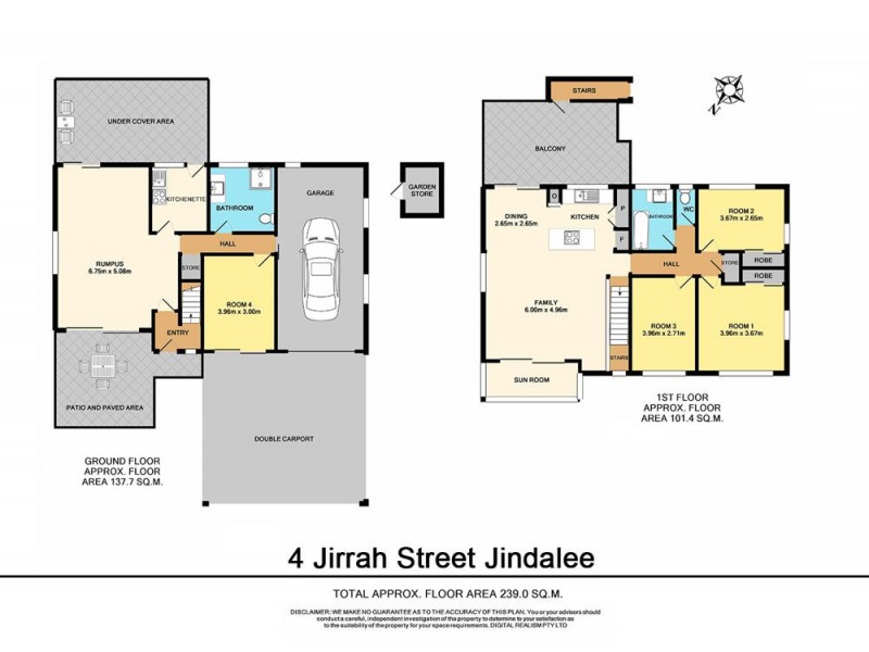 Jindalee QLD 4074 Floorplan