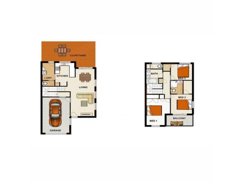 17/11 Meadow Place, Middle Park QLD 4074 Floorplan