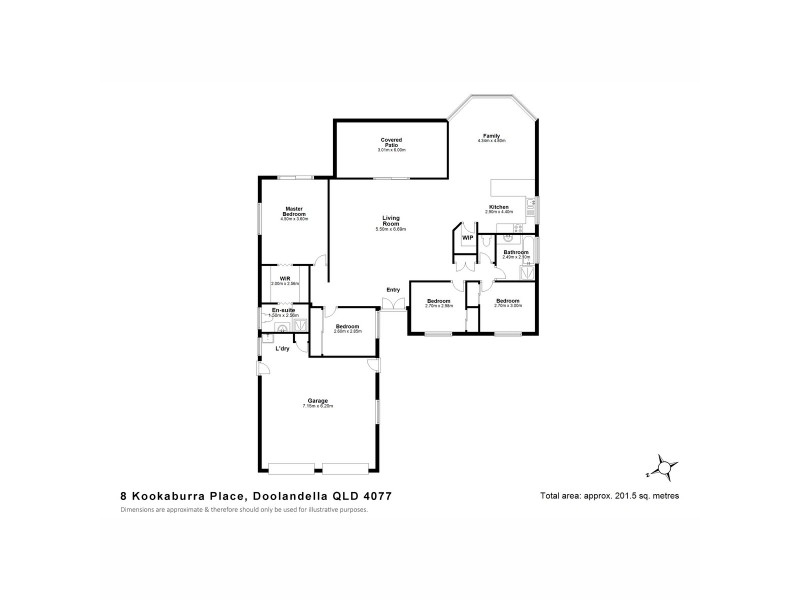 8 Kookaburra Place, Doolandella QLD 4077 Floorplan