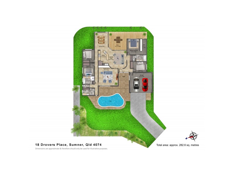 18 Drovers Place, Sumner QLD 4074 Floorplan