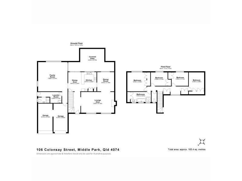 106 Colonsay Street, Middle Park QLD 4074 Floorplan