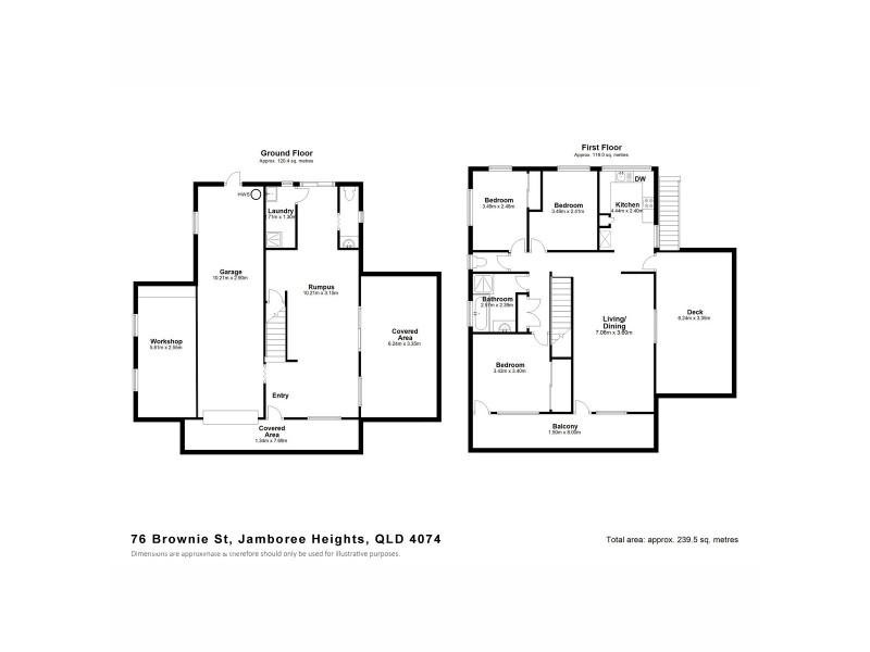 76 Brownie Street, Jamboree Heights QLD 4074 Floorplan