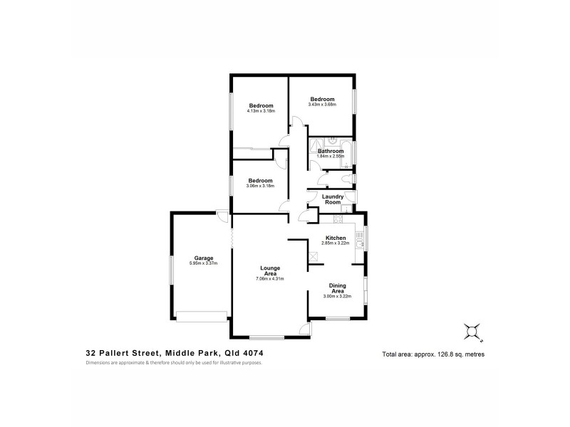 32 Pallert Street, Middle Park QLD 4074 Floorplan