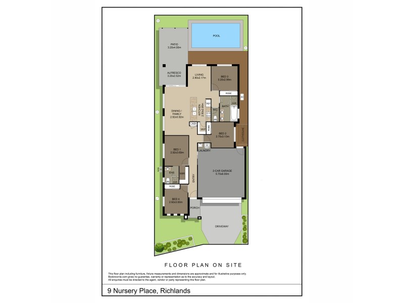 9 Nursery Place, Richlands QLD 4077 Floorplan
