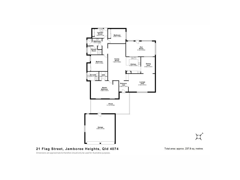 21 Flag Street, Jamboree Heights QLD 4074 Floorplan