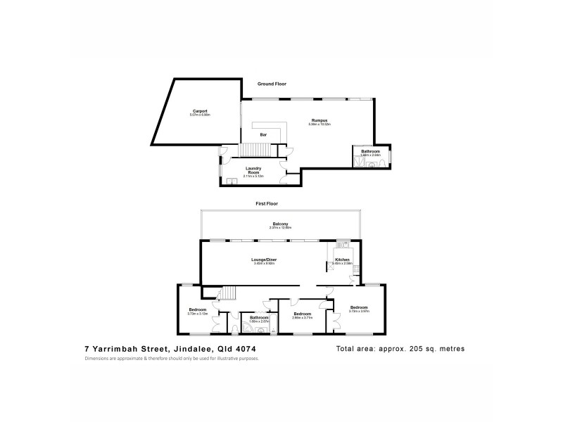 7 Yarrimbah Street, Jindalee QLD 4074 Floorplan