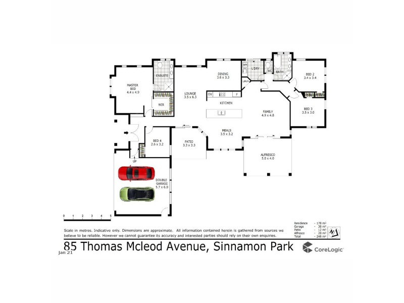 85 Thomas Macleod Avenue, Sinnamon Park QLD 4073 Floorplan