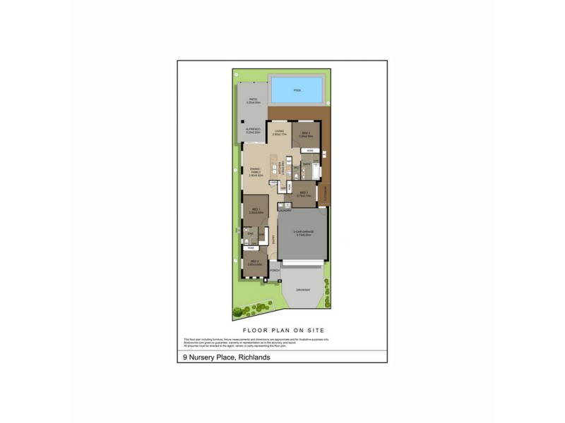 9 Nursery Place, Richlands QLD 4077 Floorplan