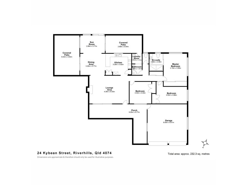 24 Kybean Street, Riverhills QLD 4074 Floorplan