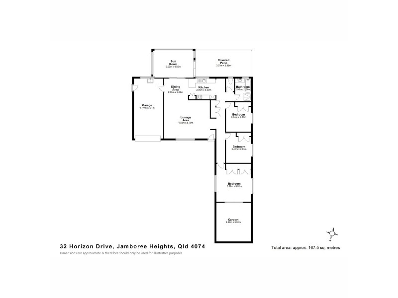 32 Horizon Drive, Jamboree Heights QLD 4074 Floorplan