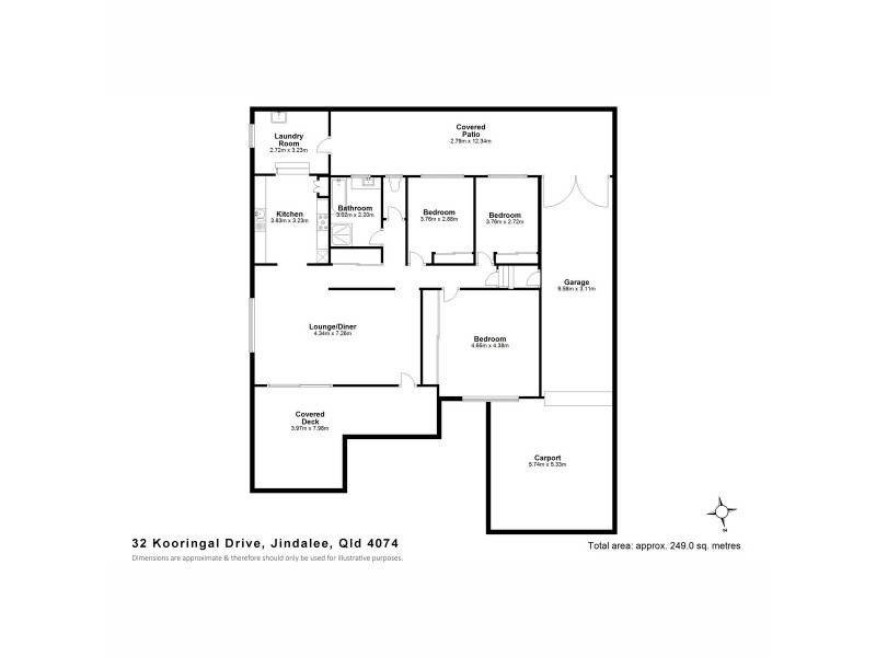 32 Kooringal Drive, Jindalee QLD 4074 Floorplan