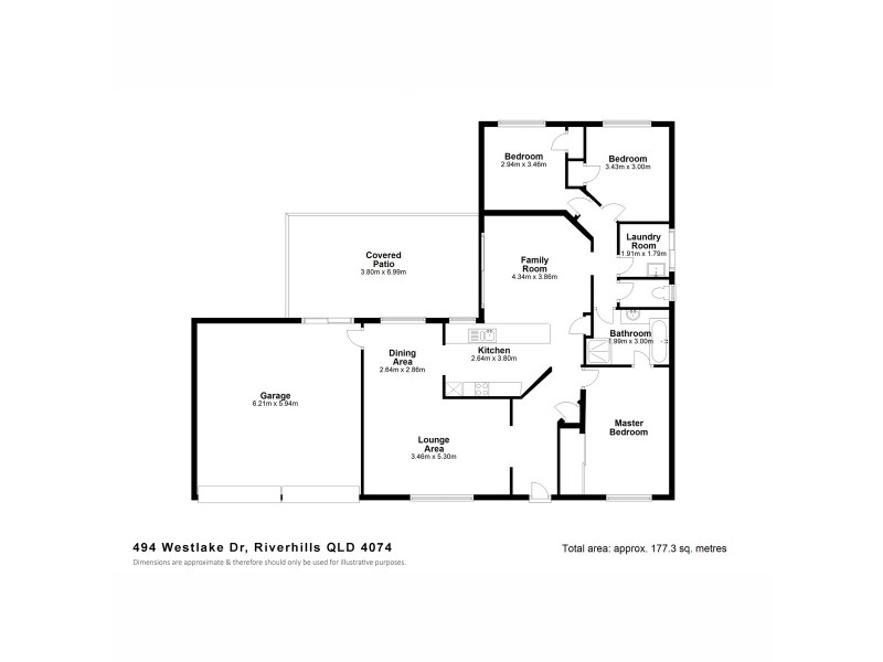 494 Westlake Drive, Riverhills QLD 4074 Floorplan