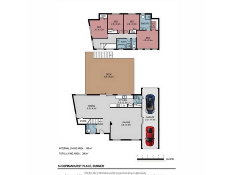 14 Copmanhurst Place, Sumner QLD 4074 Floorplan