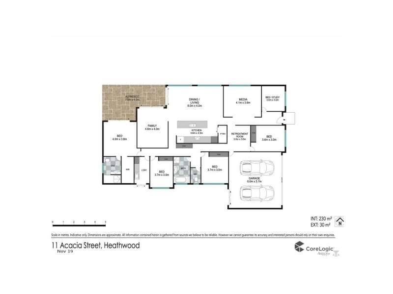 11 Acacia Street, Heathwood QLD 4110 Floorplan