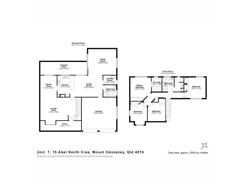 7/15 Abel Smith Crescent, Mount Ommaney QLD 4074 Floorplan