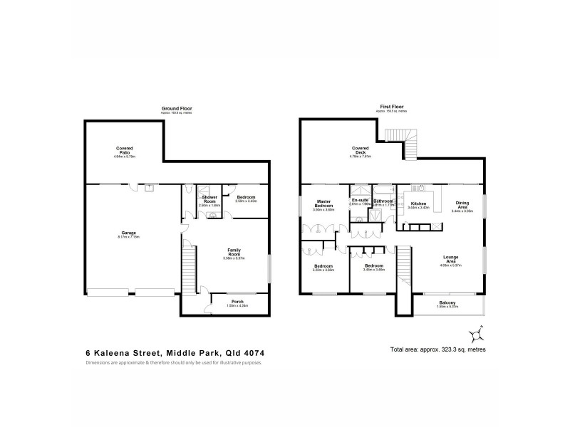 6 Kaleena Street, Middle Park QLD 4074 Floorplan