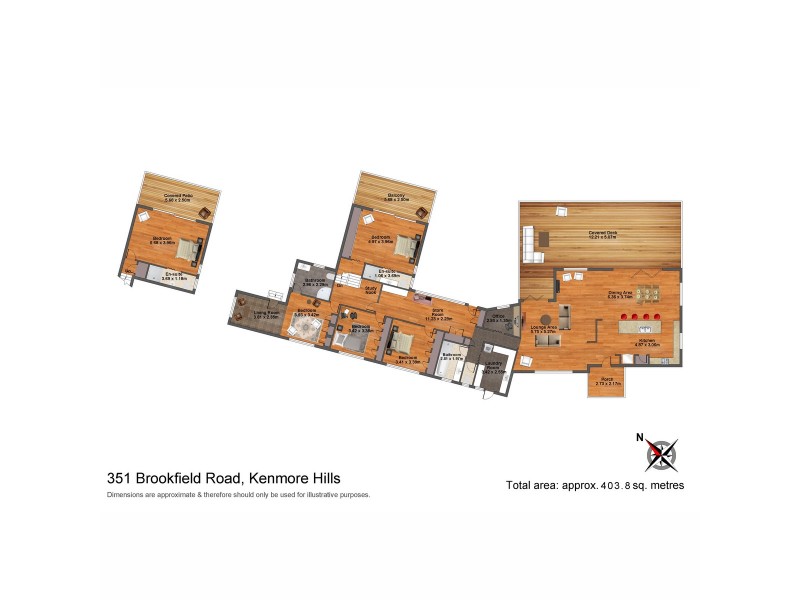 351 Brookfield Road, Kenmore Hills QLD 4069 Floorplan
