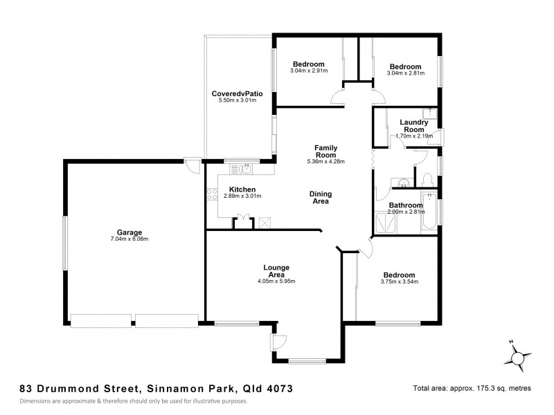 83 Drummond Street, Sinnamon Park QLD 4073 Floorplan