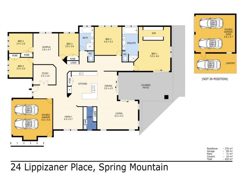 24 Lipizzaner Place, Pine Mountain QLD 4306 Floorplan
