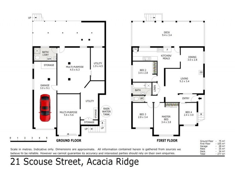 21 Scouse Street, Acacia Ridge QLD 4110 Floorplan