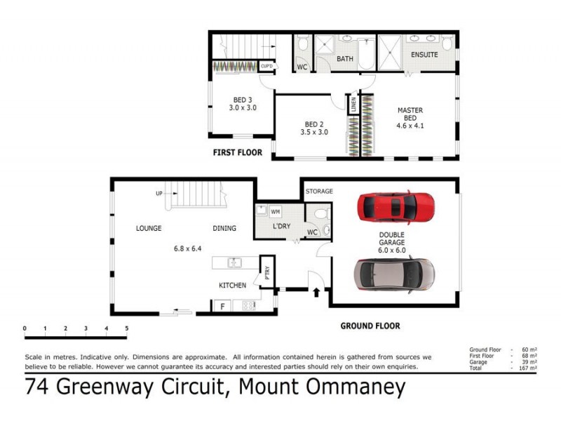 74 Greenway Circuit, Mount Ommaney QLD 4074 Floorplan