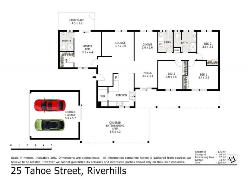 25 Tahoe Street, Riverhills QLD 4074 Floorplan