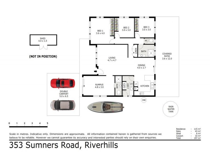 353 Sumners Road, Riverhills QLD 4074 Floorplan