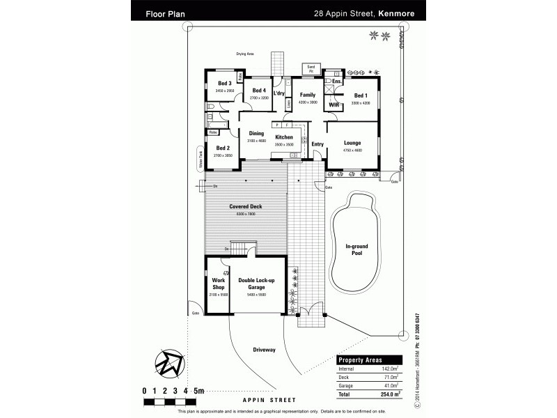 28 Appin Street, Kenmore QLD 4069 Floorplan