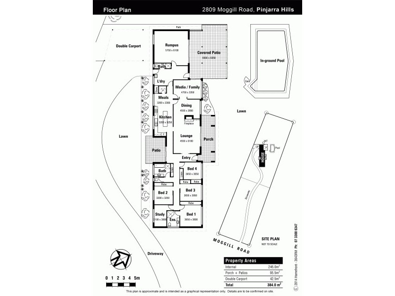 2809 Moggill Road, Pinjarra Hills QLD 4069 Floorplan