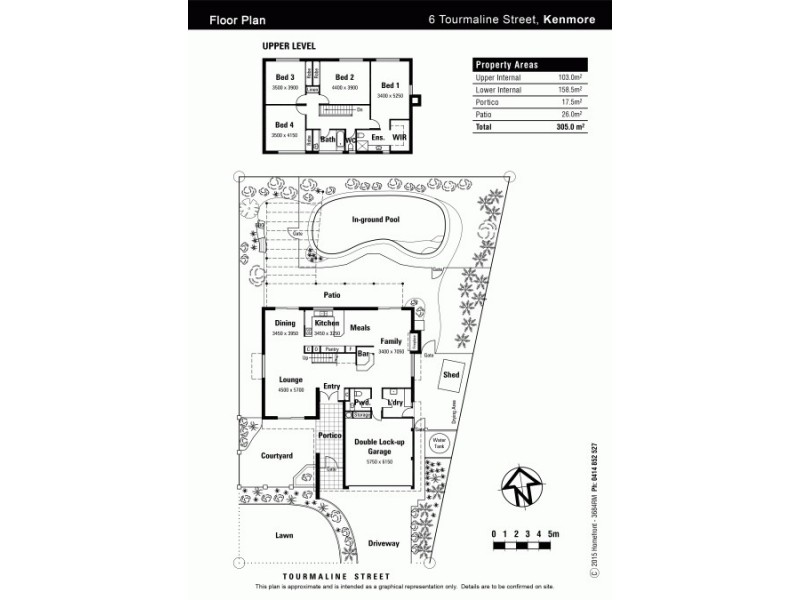 6 Tourmaline Street, Kenmore QLD 4069 Floorplan