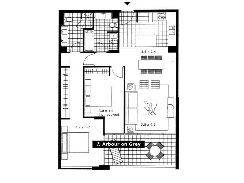 2316/180 Grey Street, South Bank QLD 4101