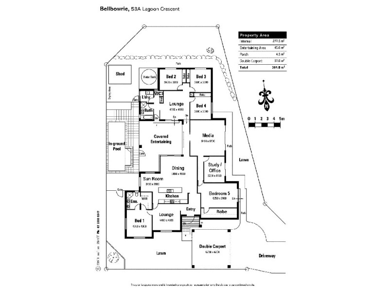 53a Lagoon Crescent, Bellbowrie QLD 4070 Floorplan