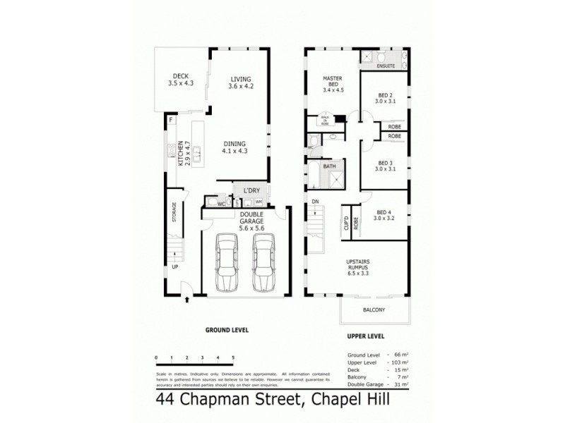 44 Chapman Street, Chapel Hill QLD 4069 Floorplan