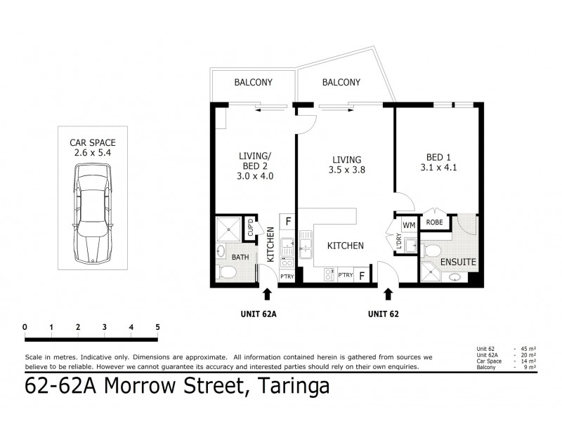 62/35 Morrow Street, Taringa QLD 4068 Floorplan