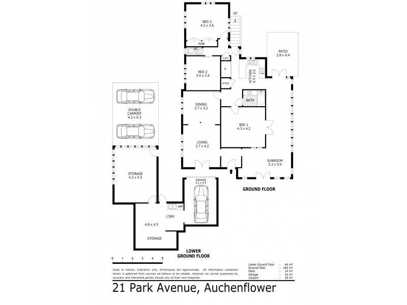 21 Park Avenue, Auchenflower QLD 4066 Floorplan