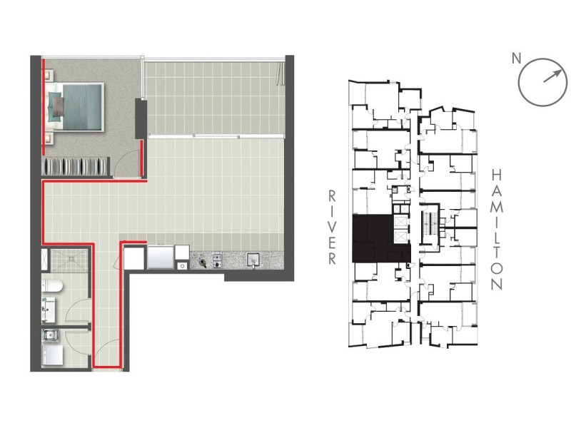 31009/2 Harbour Road, Hamilton QLD 4007