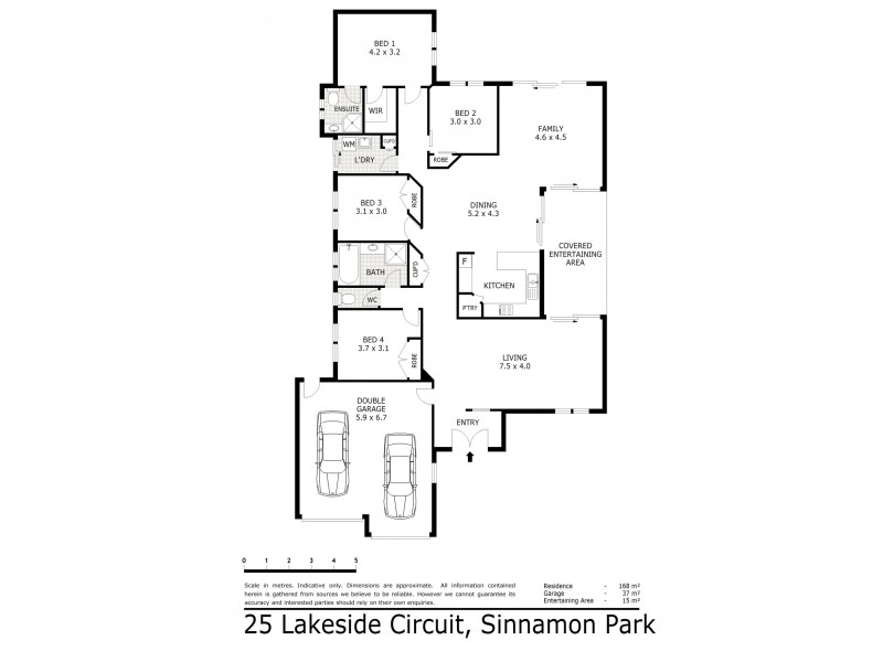 25 Lakeside Circuit, Sinnamon Park QLD 4073 Floorplan