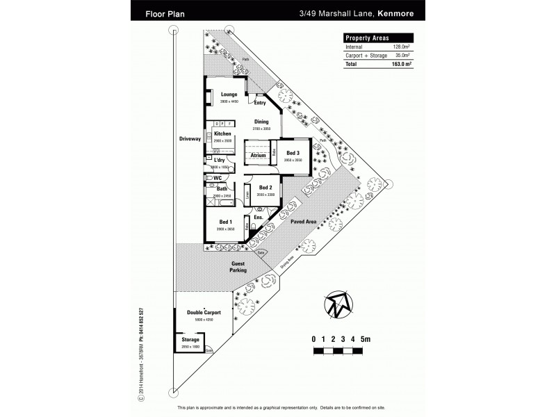 3/49 Marshall La, Kenmore QLD 4069 Floorplan