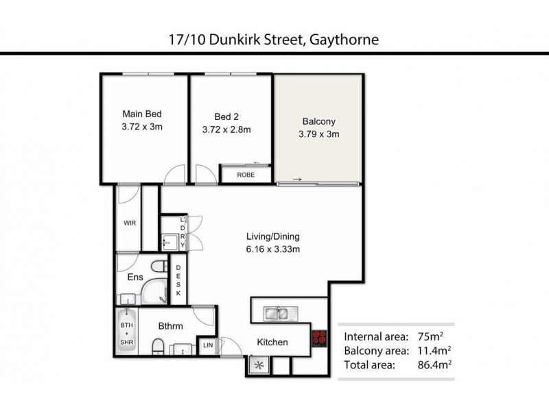 10 Dunkirk Street, Gaythorne QLD 4051 Floorplan