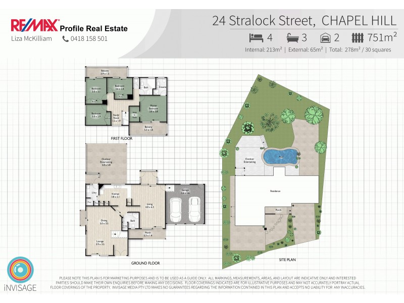 24 Stralock Street, Chapel Hill QLD 4069 Floorplan