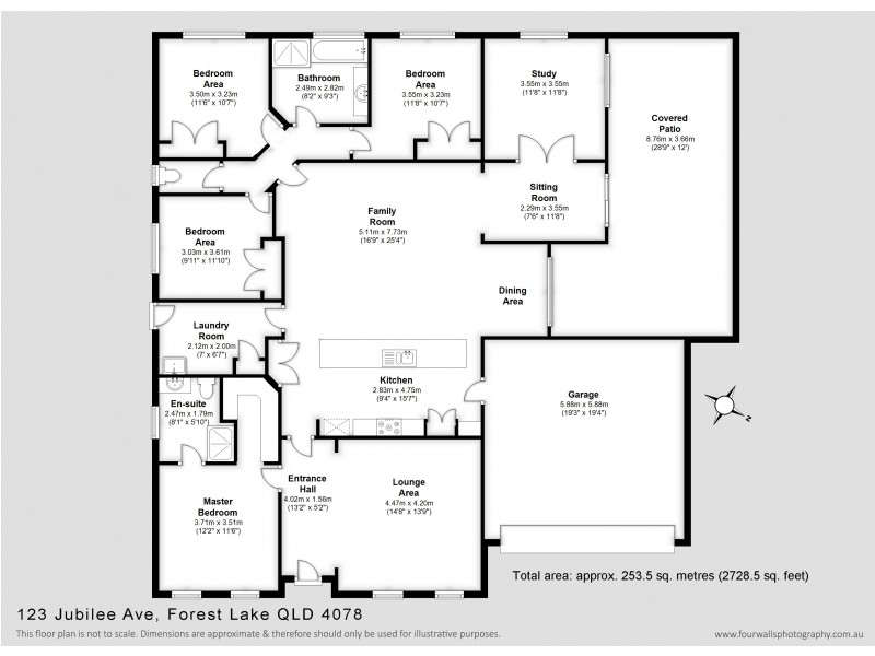 123 Jubilee Ave, Forest Lake QLD 4078 Floorplan