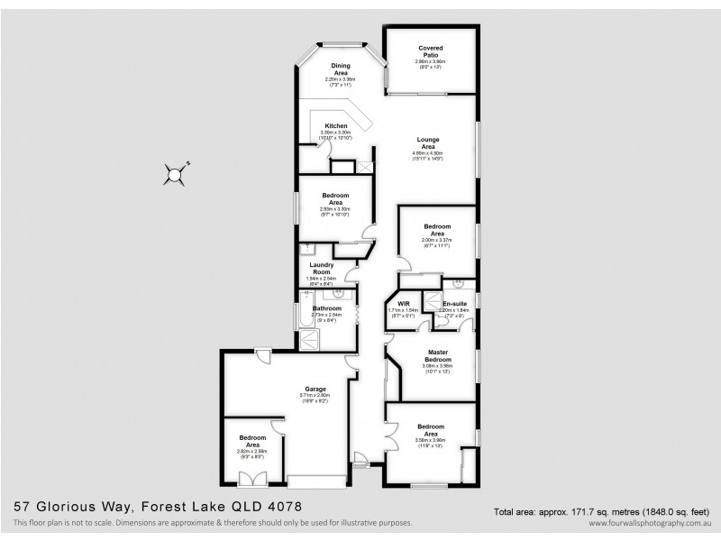 57 Glorious Way, Forest Lake QLD 4078 Floorplan
