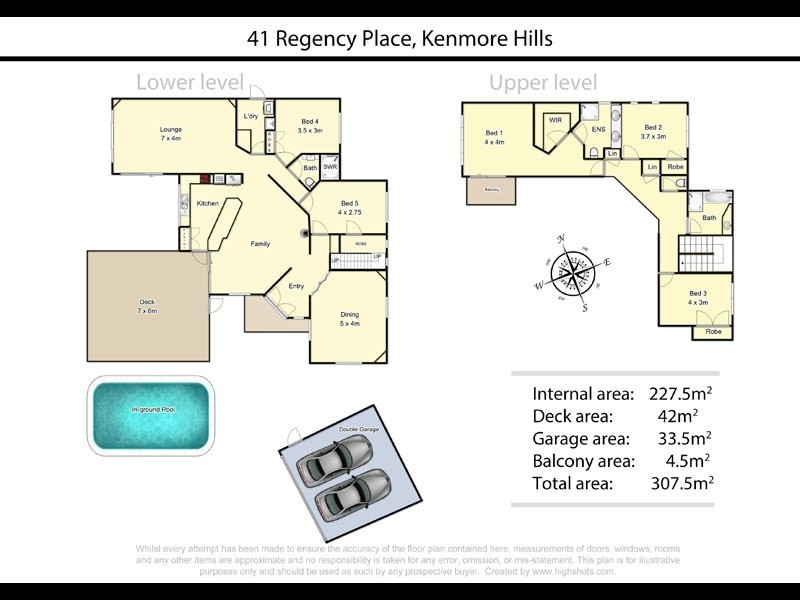 41 Regency Place, Kenmore Hills QLD 4069 Floorplan