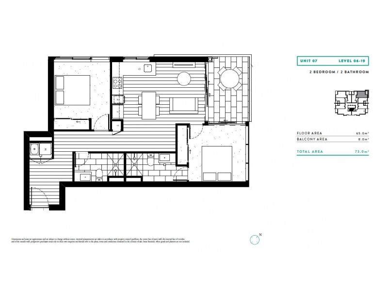 South Brisbane QLD 4101 Floorplan