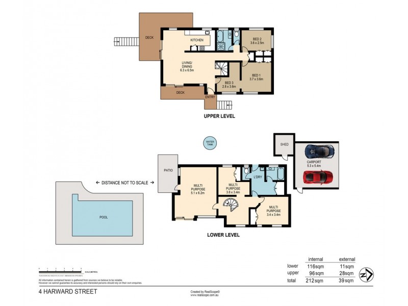 4 Harward Street, The Gap QLD 4061 Floorplan
