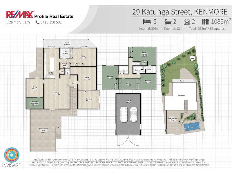 29 Katunga Street, Kenmore QLD 4069 Floorplan