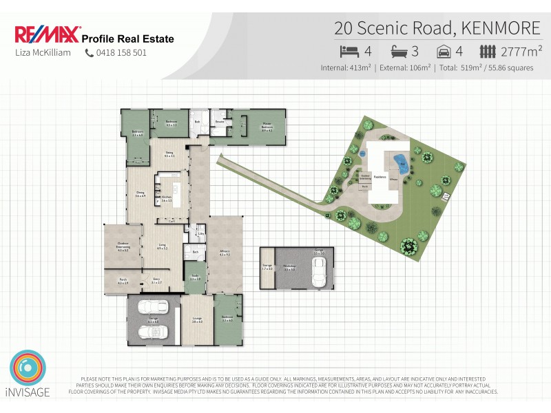 20 Scenic Road, Kenmore QLD 4069 Floorplan